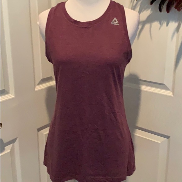Purple Reebok longer length tank. New without tags - Picture 1 of 6